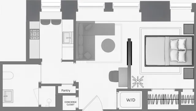 $8,500 | 303 Park Avenue, Unit 1918 | Midtown East