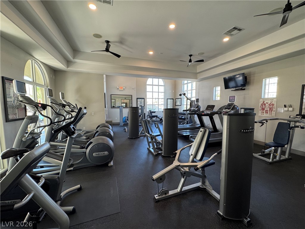 2555 Hampton Road, Unit 4205 Henderson, NV 89052 - Photo 44 of 52 This fitness center provides ample space and equipment for all your exercise needs.