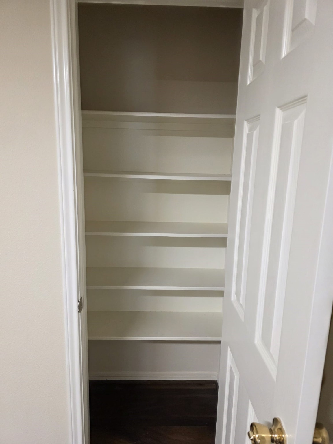 1023 Orie Court Spring, TX 77373 - Photo 12 of 28 a view of walk in closet with empty racks