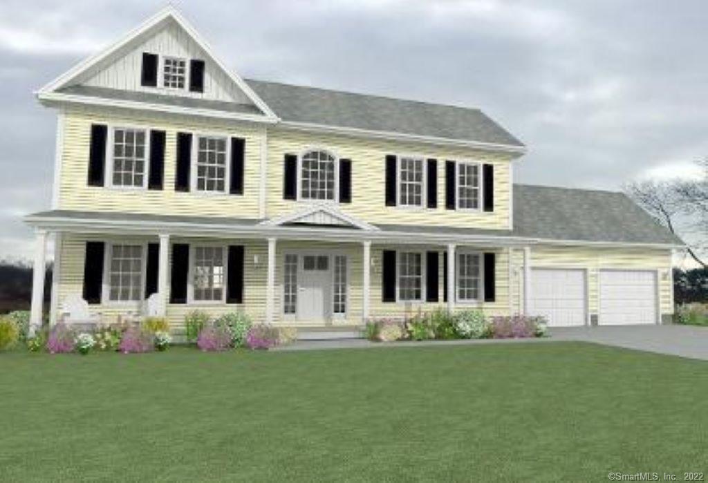 The Ivoryton Model offers 2200 square feet with this wonderful full front porch