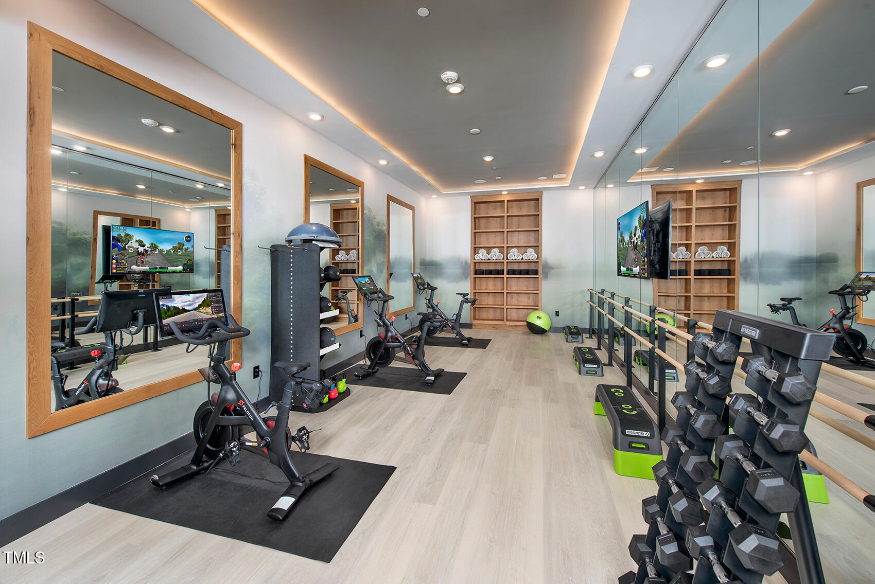 7901 Cheaha Drive, Unit C1 Raleigh, NC 27616 - Photo 13 of 29 a view of a room with gym equipment