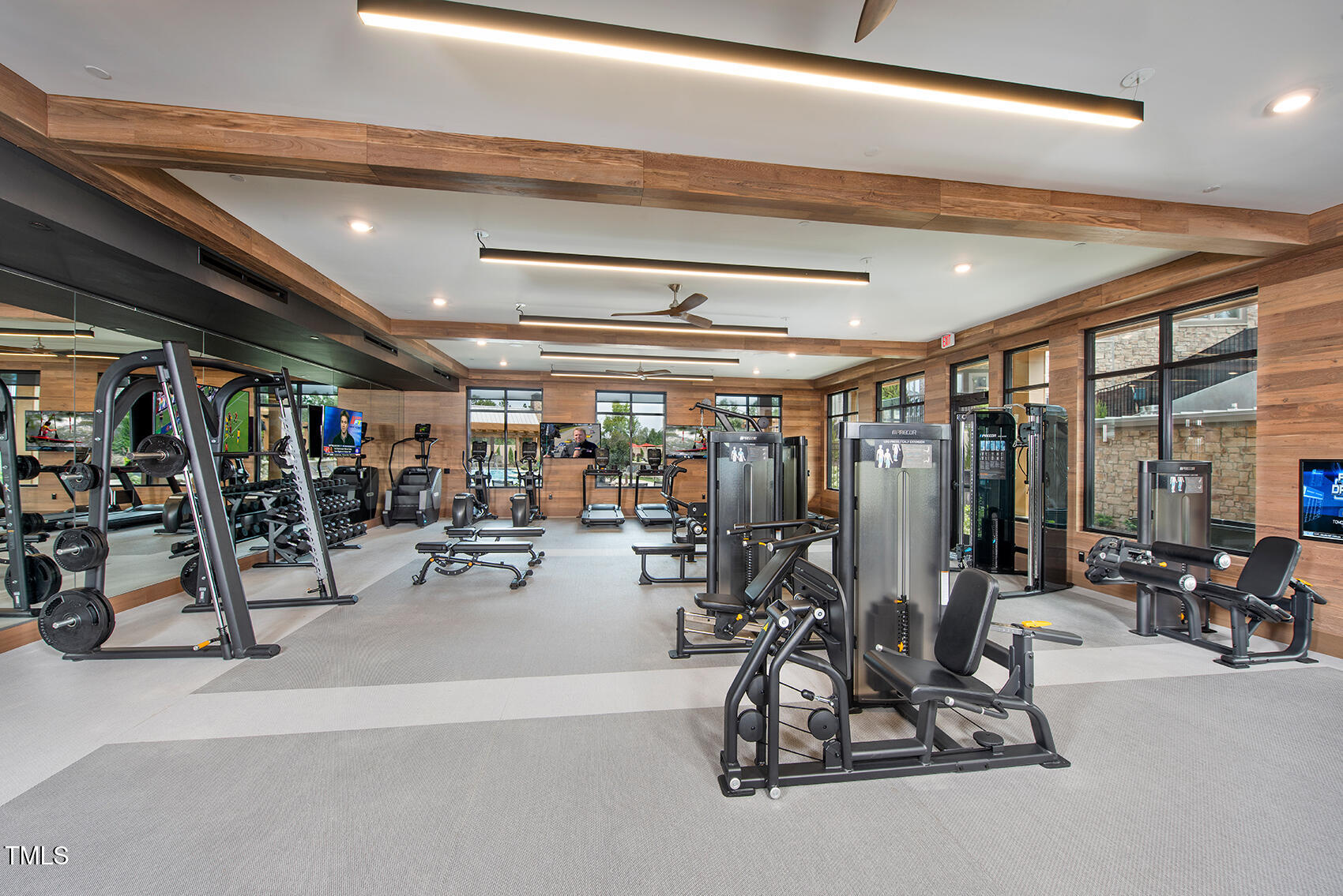 7901 Cheaha Drive, Unit C1 Raleigh, NC 27616 - Photo 9 of 29 a view of a room with gym equipment