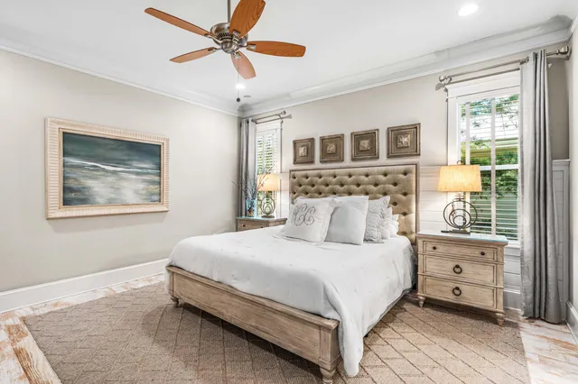 a view of a hallway view with wooden floor and staircase