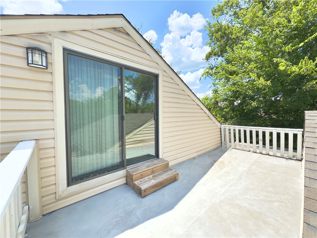 2611 Rustling Oaks Drive Bryan, TX 77802 - Photo 35 of 43 a view of a two chairs in the balcony