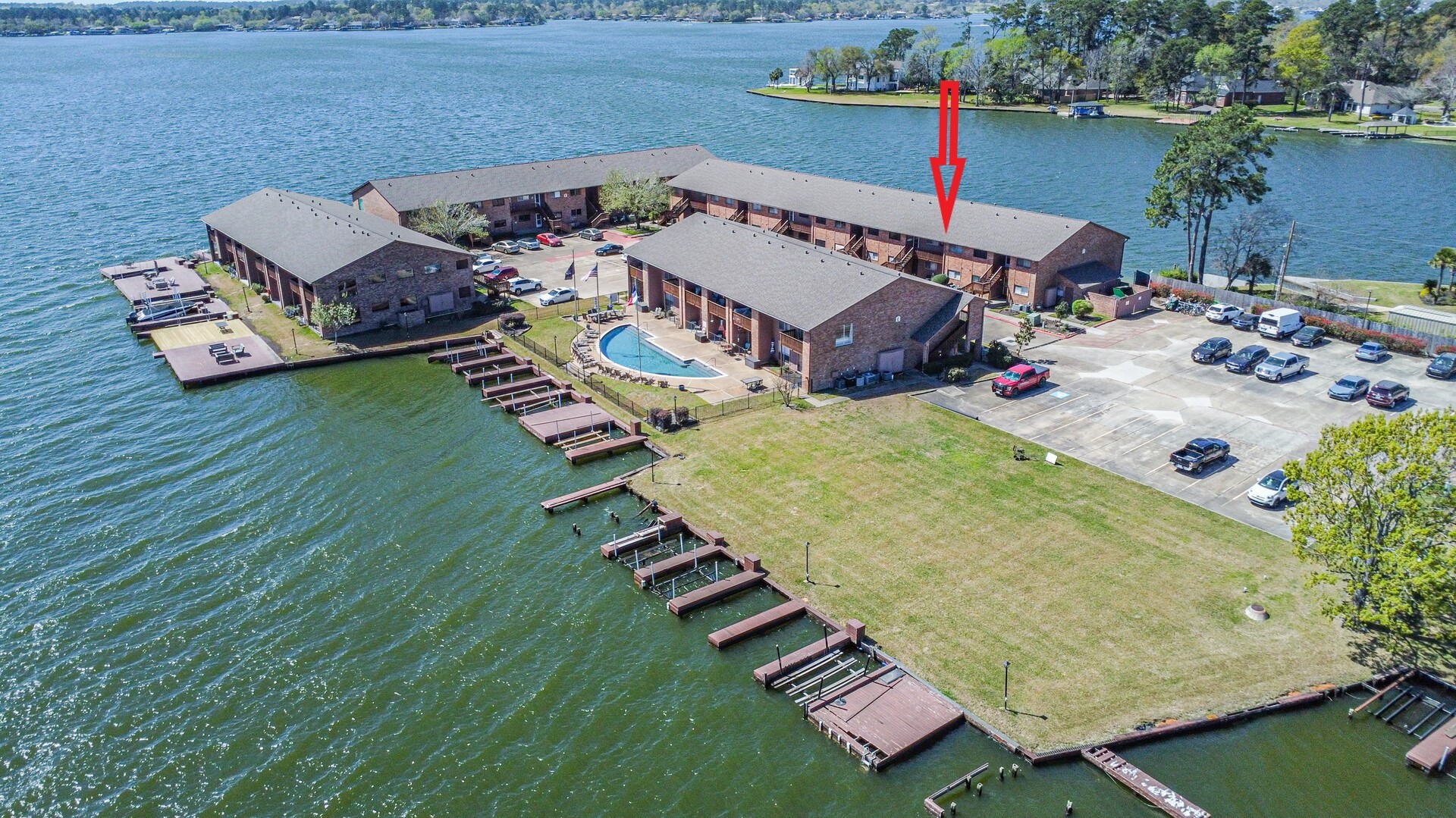 801 River Road, Unit 106F Montgomery, TX 77356 - Photo 20 of 39 Quiet gated community with lake views!