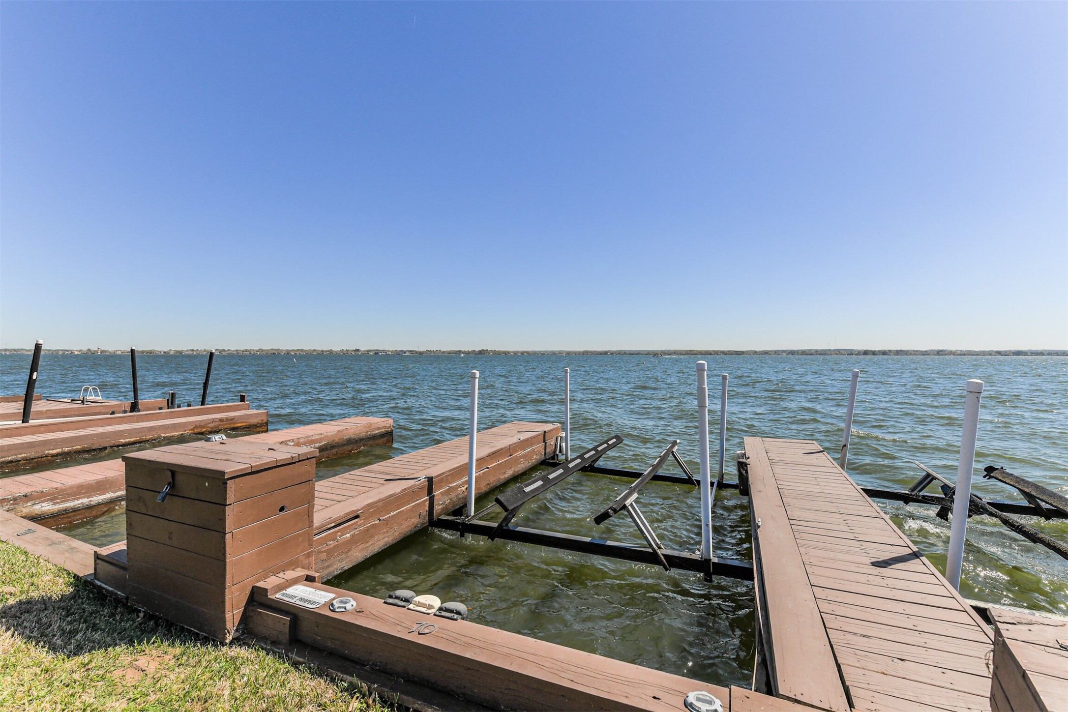 801 River Road, Unit 106F Montgomery, TX 77356 - Photo 34 of 39 #70 Boat slip with motorized Lift