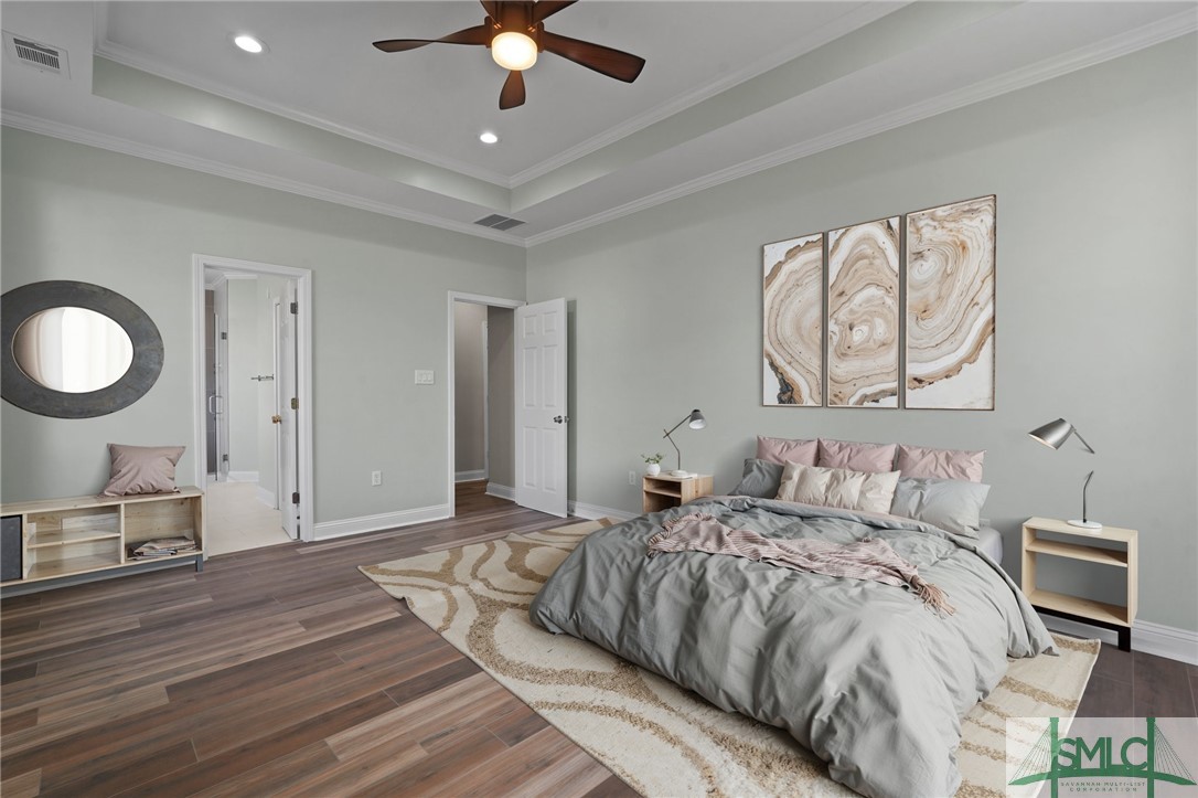 210 Burton Road Savannah, GA 31405 - Photo 5 of 48 Primary bedroom photo with virtual staging