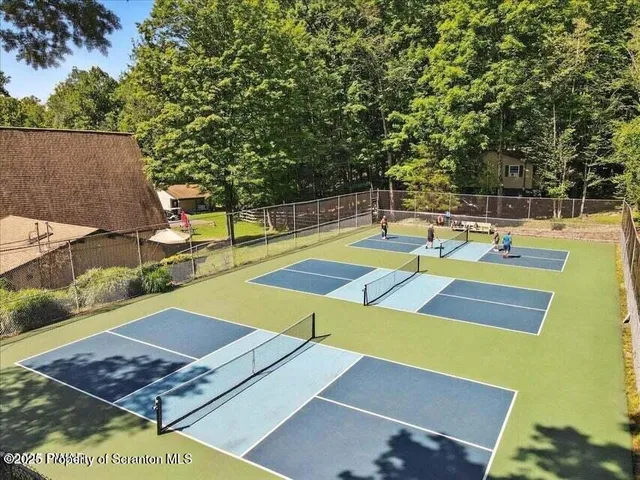 a view of a tennis court