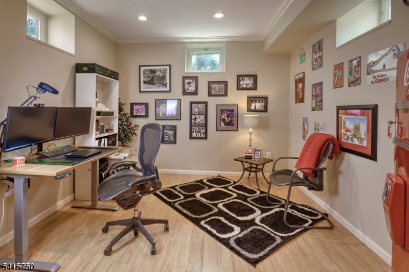 85 Mosle Road Peapack-Gladstone, NJ 07931 - Photo 42 of 49 a work room with furniture and wooden floor