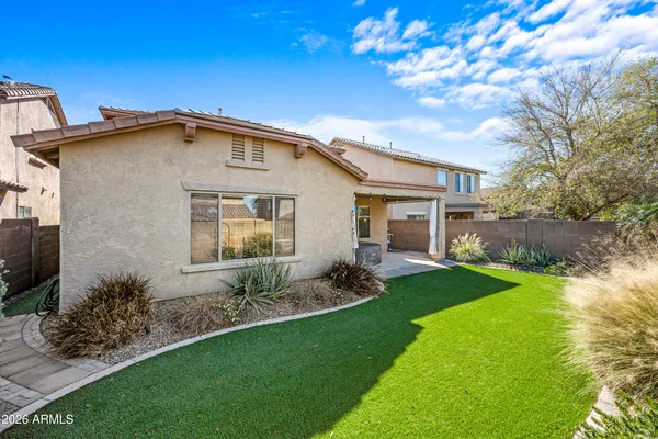 a room with a large window