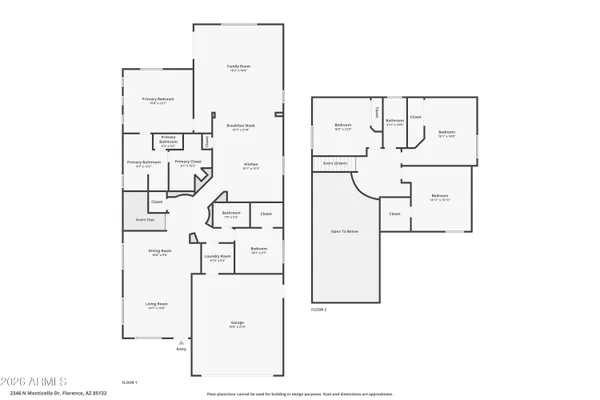 $389,000 | 2346 North Monticello Drive, Florence, AZ 85132