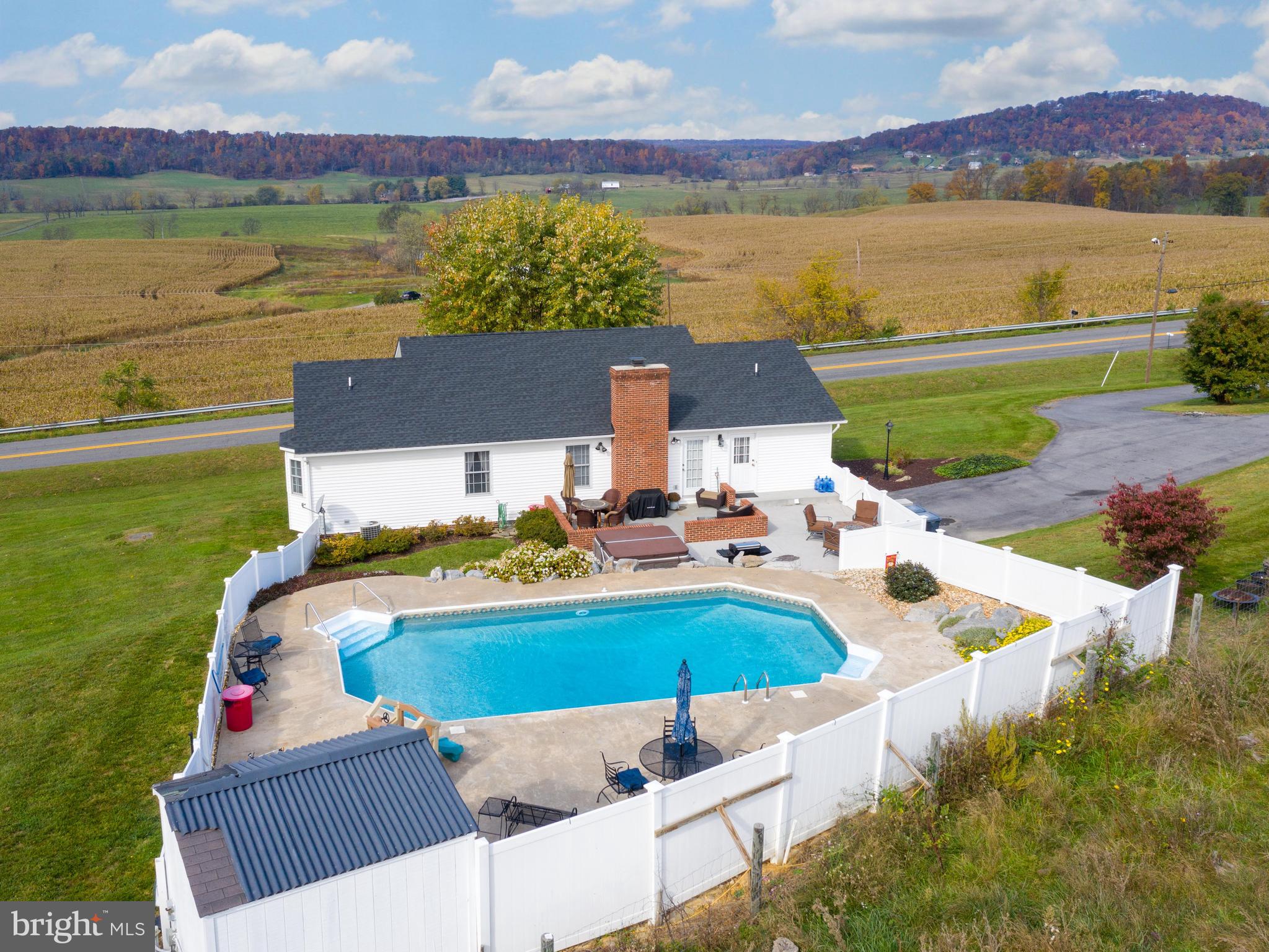 1714 Apple Pie Ridge Road Winchester, VA 22603 - Photo 2 of 44 Inground pool, hot tub & gorgeous views