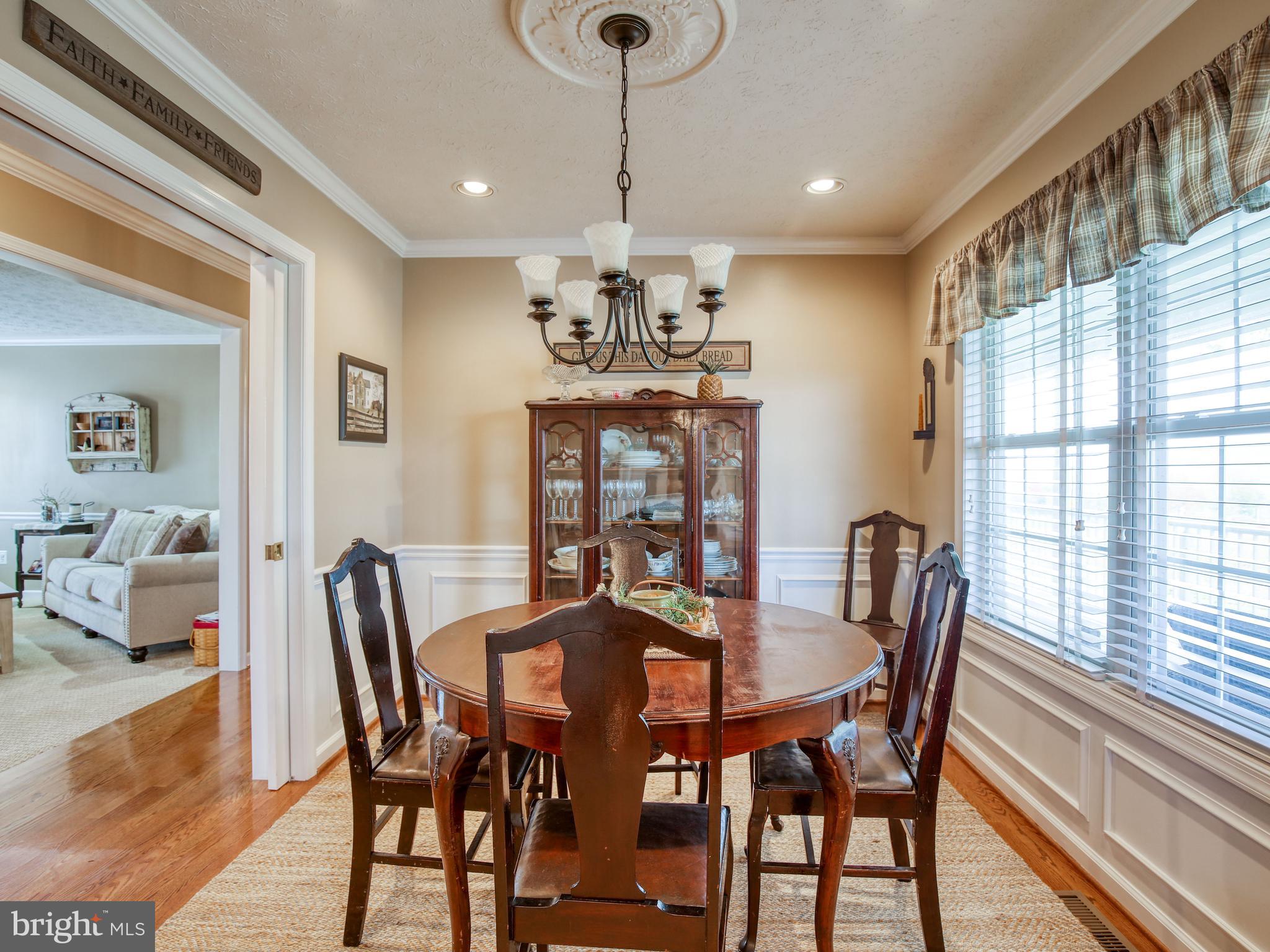 1714 Apple Pie Ridge Road Winchester, VA 22603 - Photo 16 of 44 Beautiful trim work in dining room