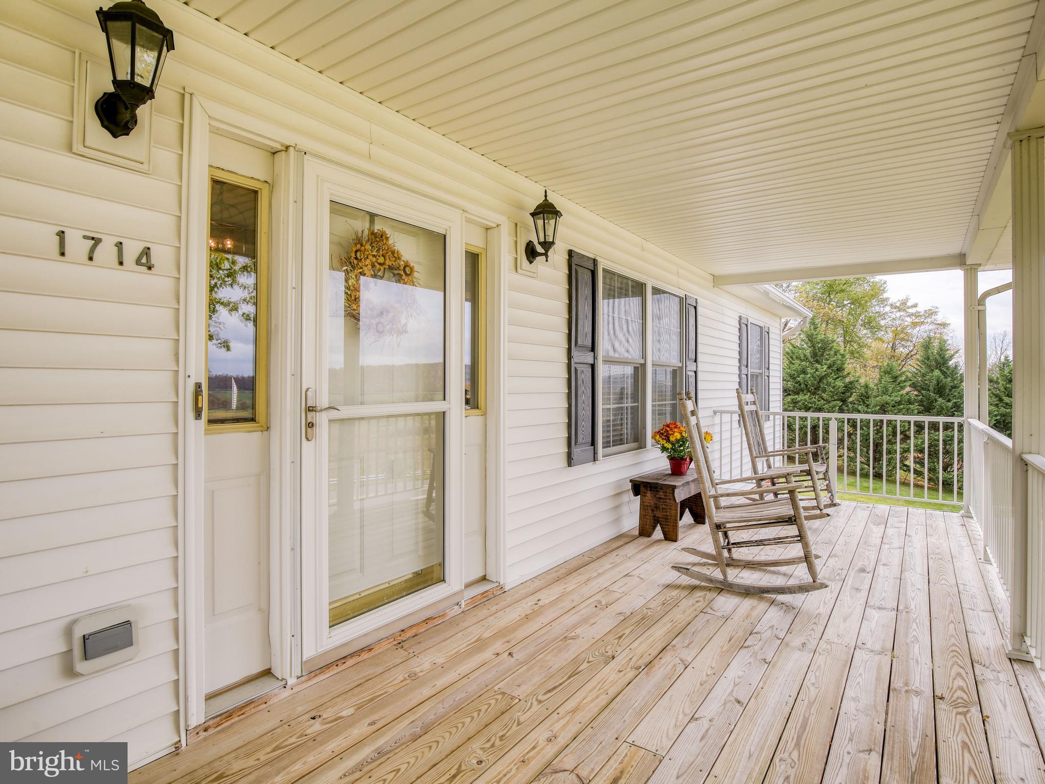 1714 Apple Pie Ridge Road Winchester, VA 22603 - Photo 9 of 44 Front porch