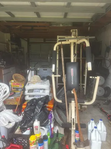 a view of a green yard