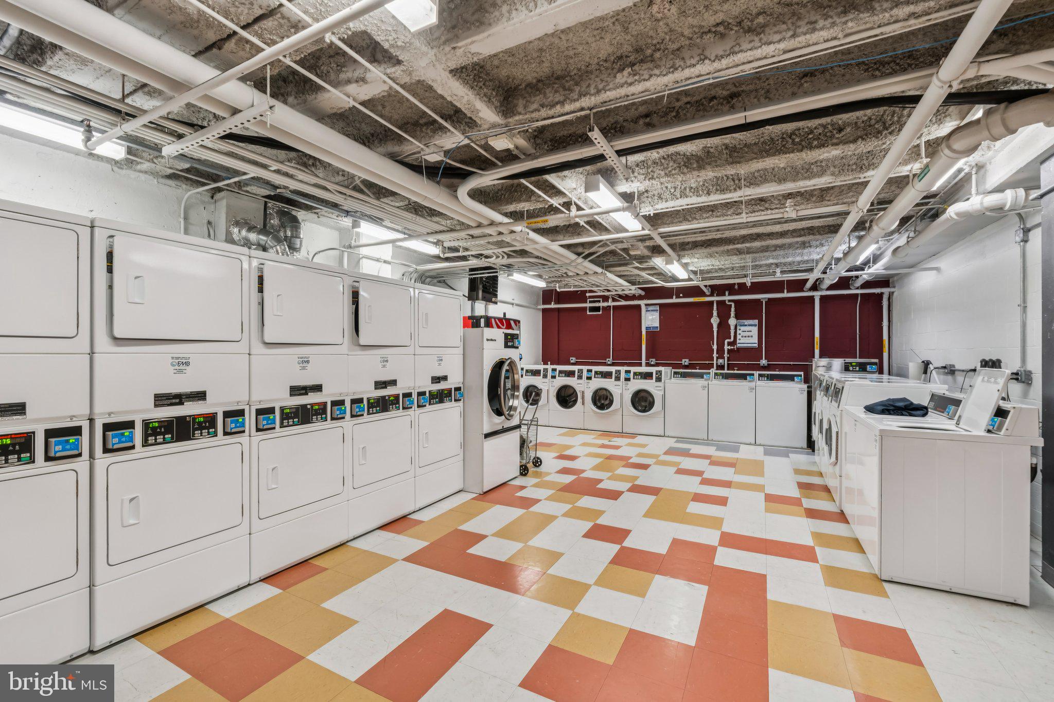 800 4th Street Southwest, Unit 121S Washington, DC 20024 - Photo 21 of 23 a utility room with lots of appliances