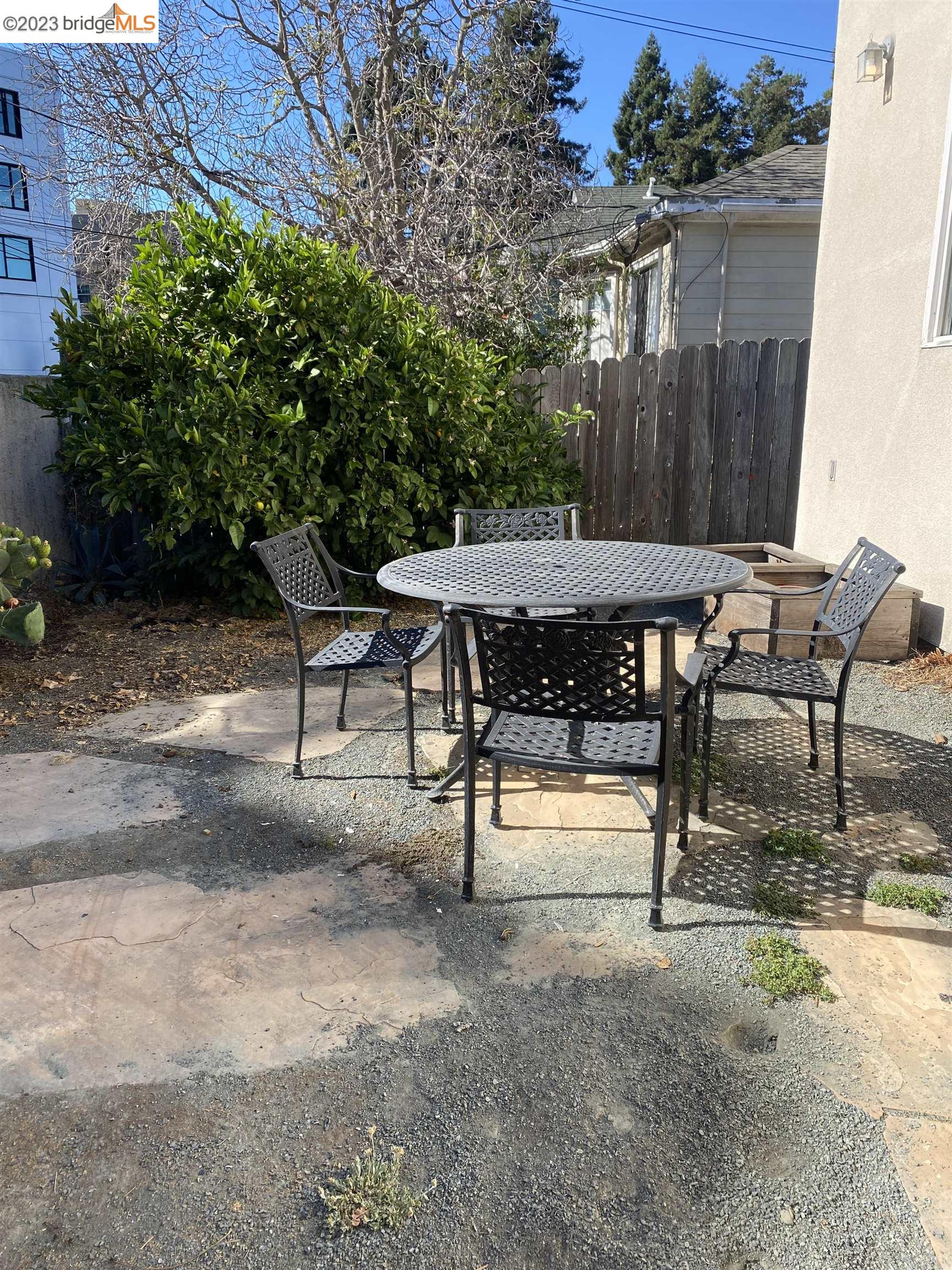 Rockridge Oakland, CA 94609 - Photo 28 of 31 a view of backyard with outdoor seating