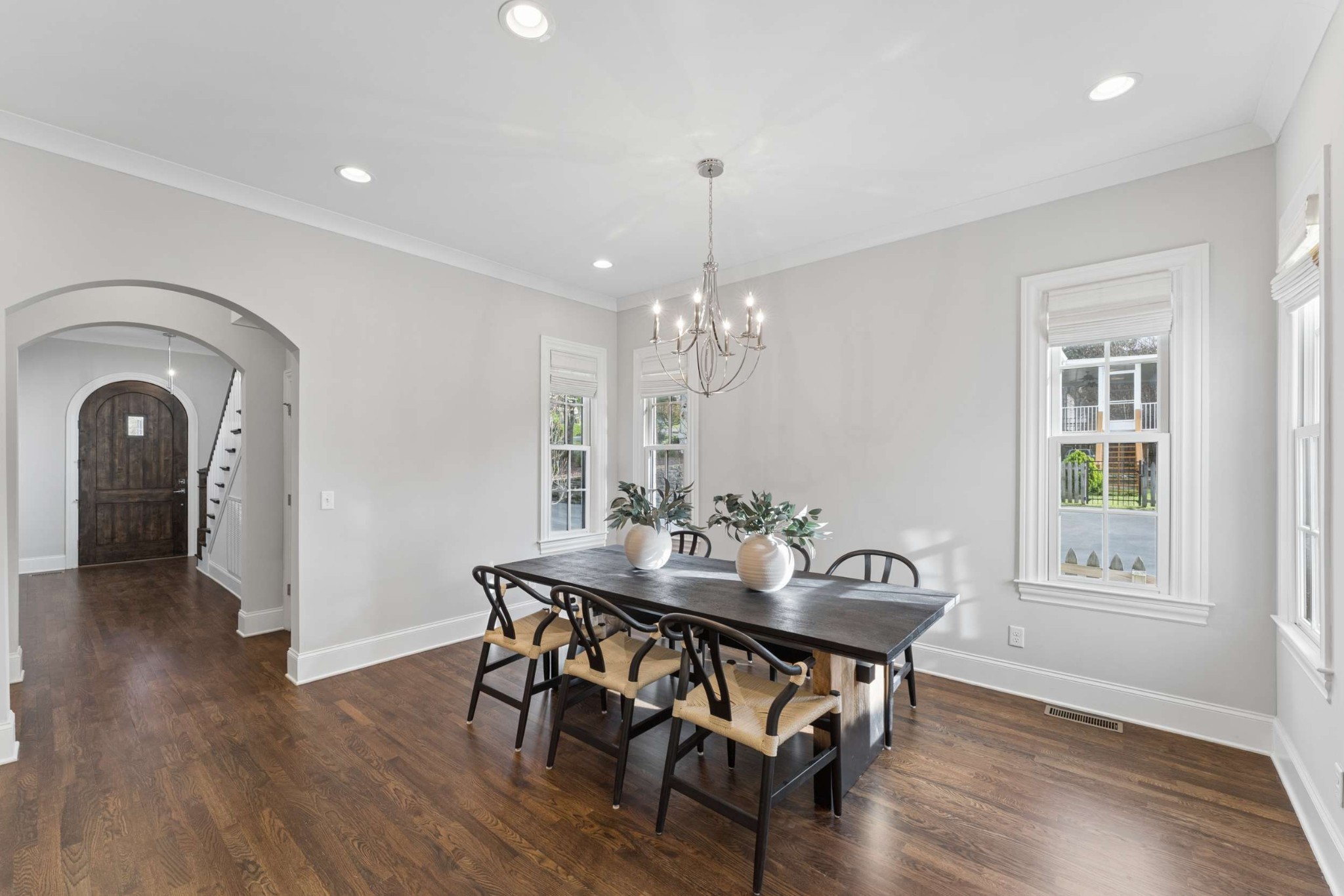 3705 B Estes Road Nashville, TN 37215 - Photo 18 of 61 a view of a dining room with furniture window and wooden floor