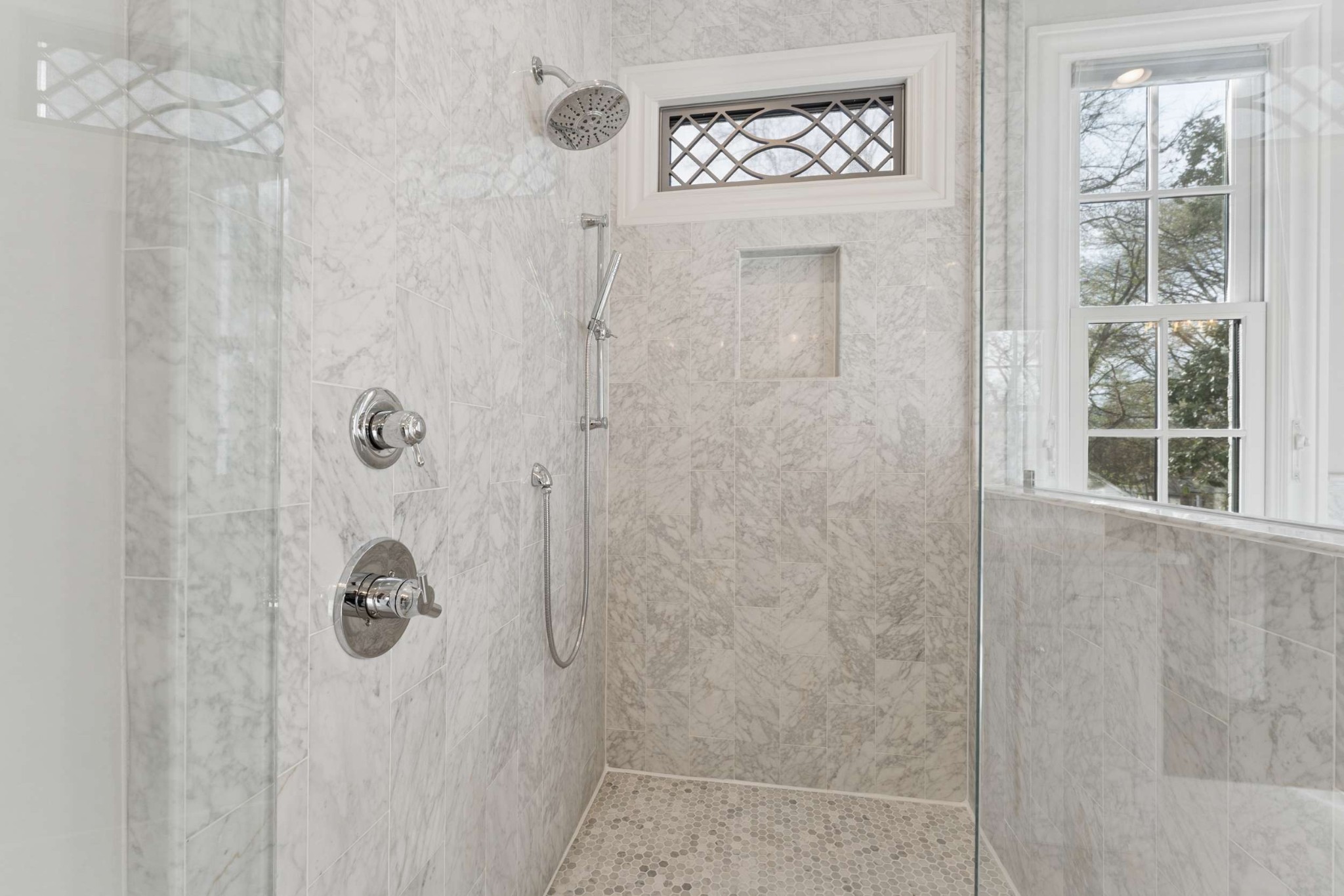 3705 B Estes Road Nashville, TN 37215 - Photo 28 of 61 a bathroom with a shower