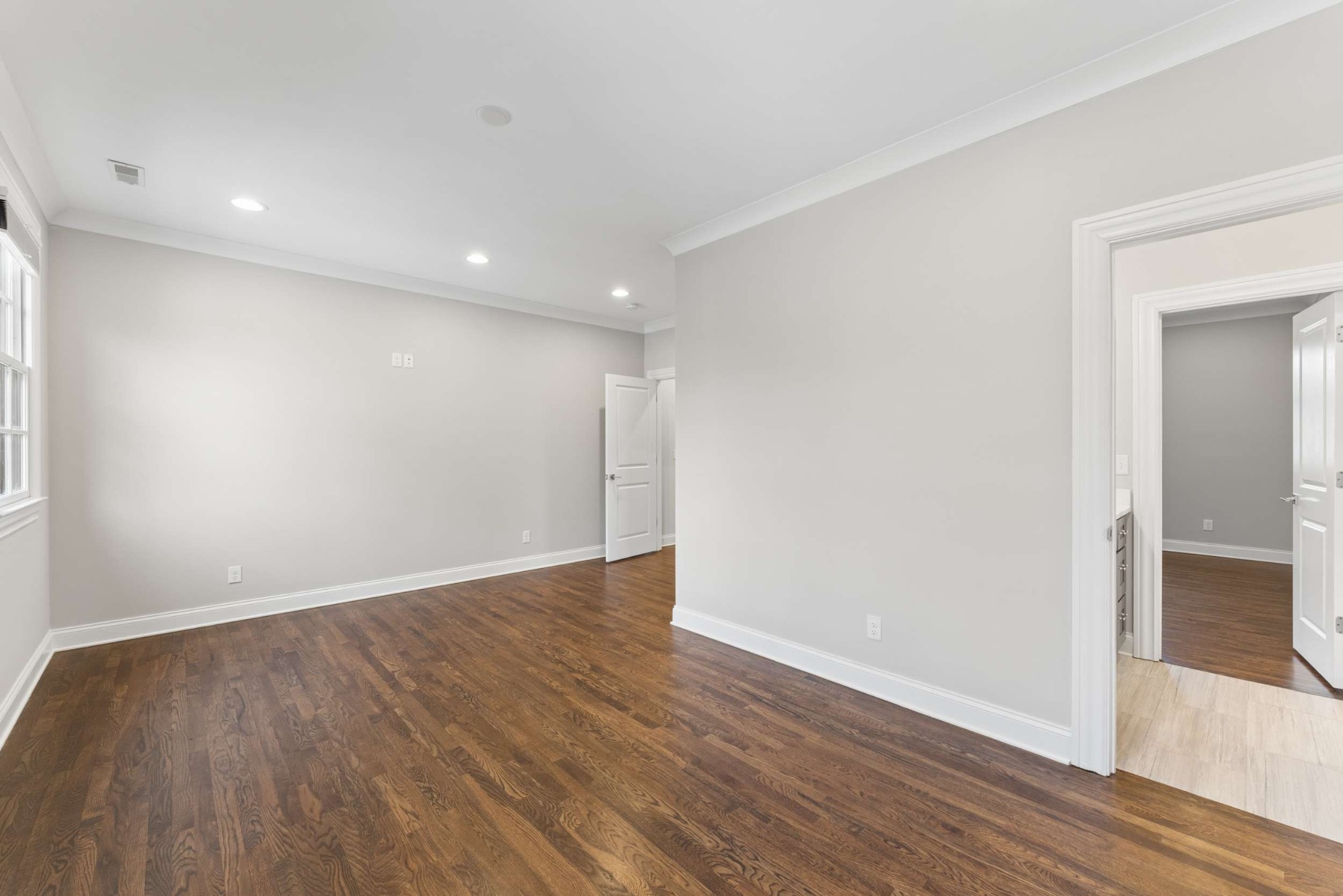 3705 B Estes Road Nashville, TN 37215 - Photo 48 of 61 a view of an empty room with wooden floor
