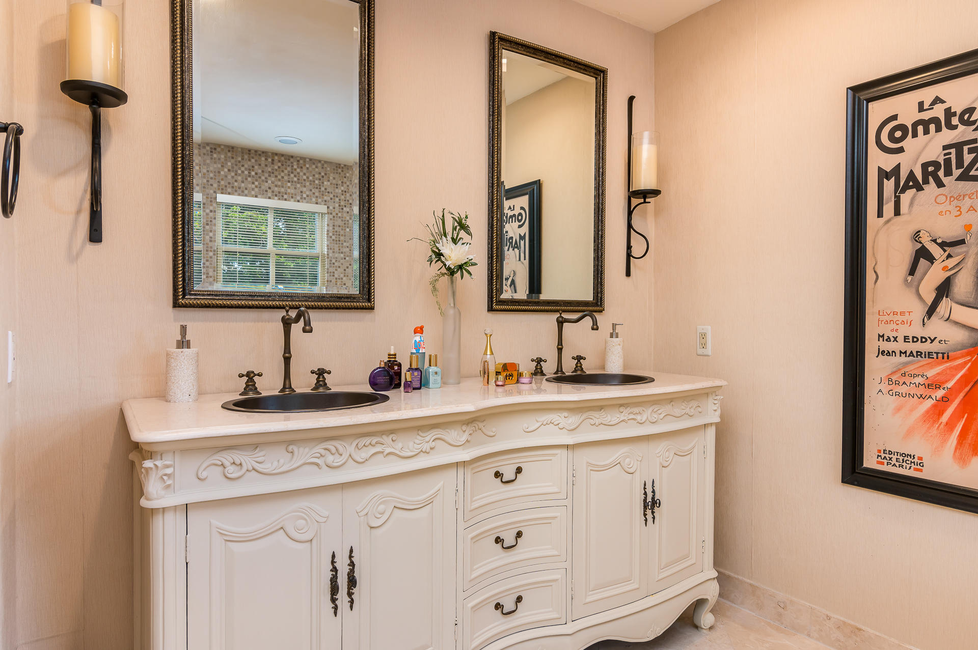 3903 Northwest 58th Street, Unit 38 Boca Raton, FL 33496 - Photo 19 of 30 a bathroom with a sink and a mirror