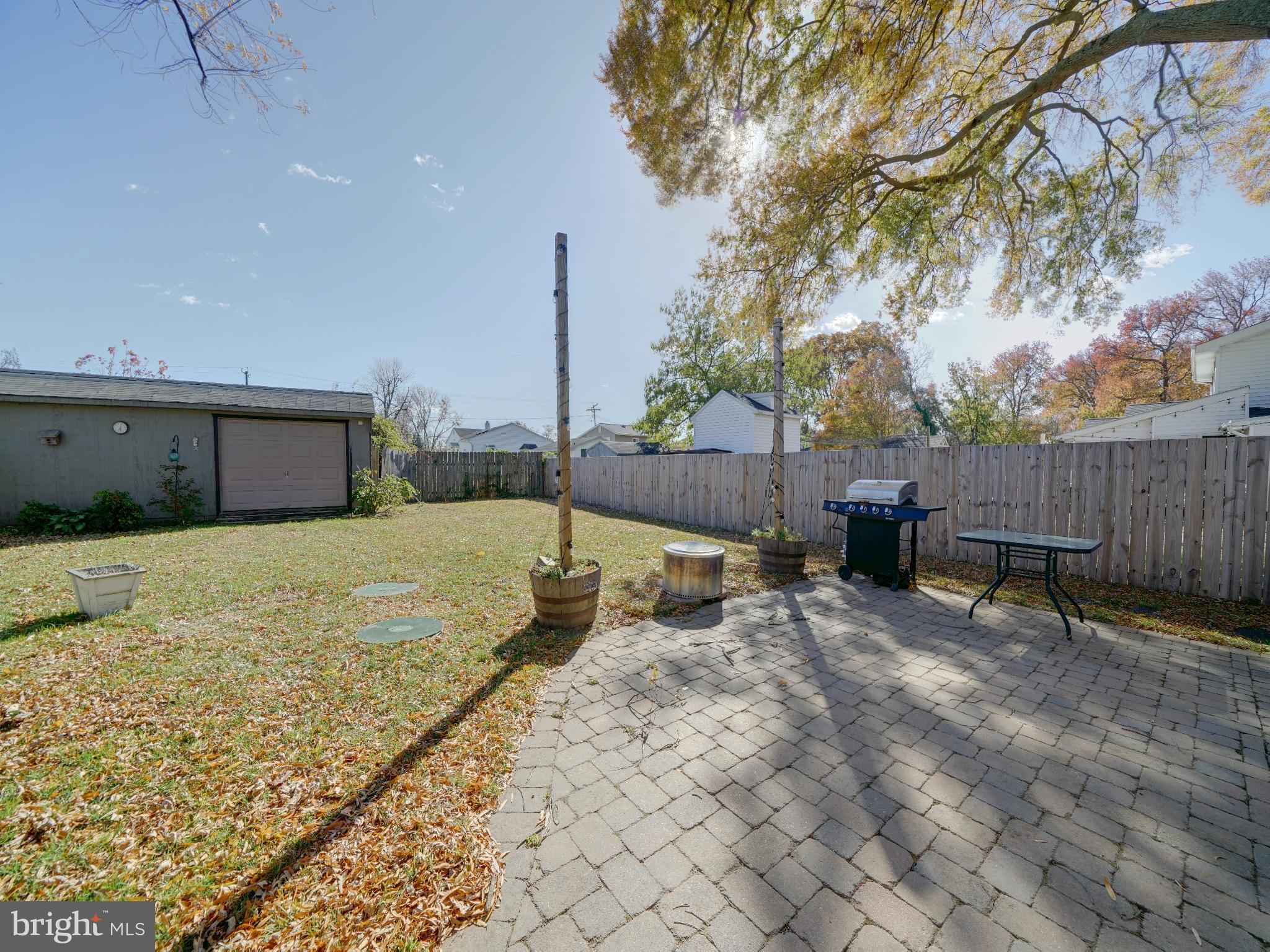 7819 Appletree Road Pasadena, MD 21122 - Photo 35 of 59 Spacious backyard oasis for outdoor gatherings.