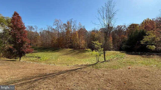 a view of a wooden deck