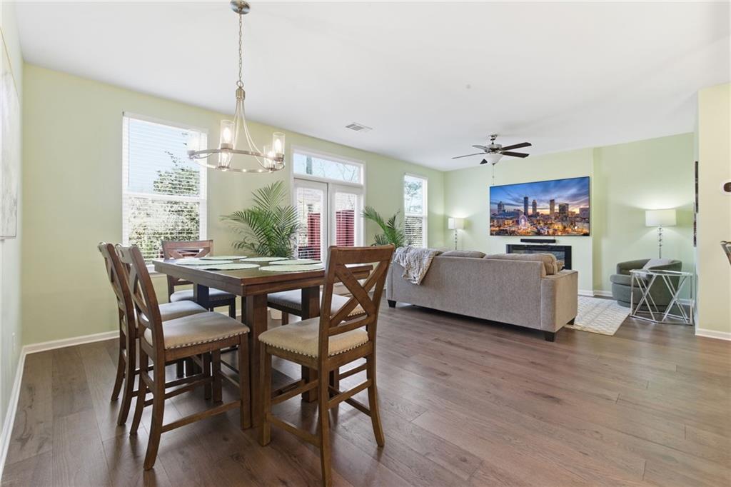 2106 Garden Place Atlanta, GA 30316 - Photo 14 of 37 a view of a dining room with furniture window and wooden floor