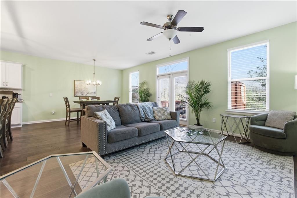 2106 Garden Place Atlanta, GA 30316 - Photo 7 of 37 a living room with furniture and a large window