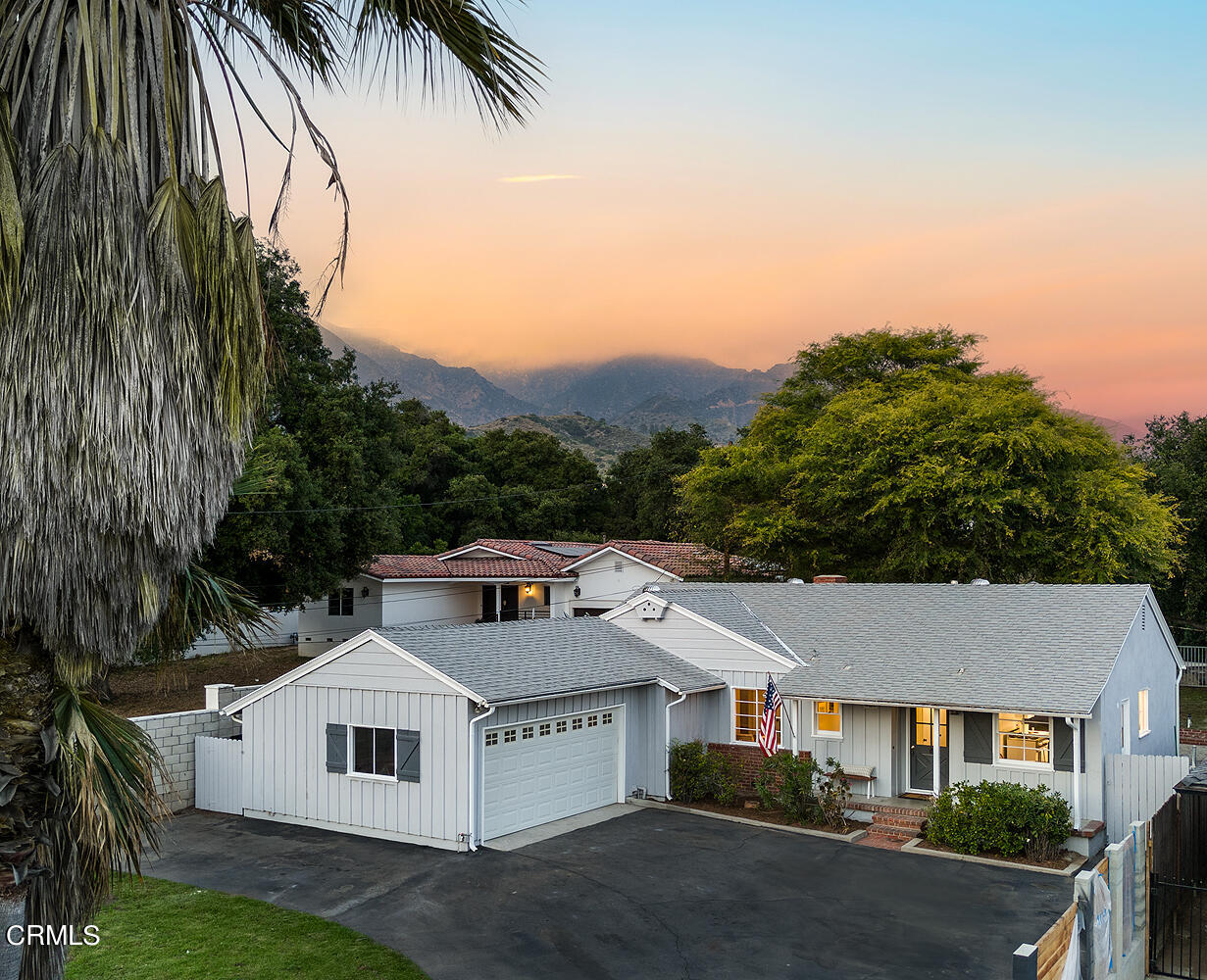 an aerial view of residential houses