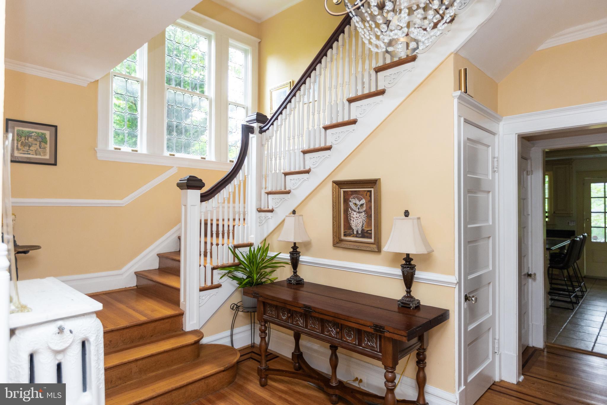 4511 Roland Avenue Baltimore, MD 21210 - Photo 26 of 64 Gracious stairway