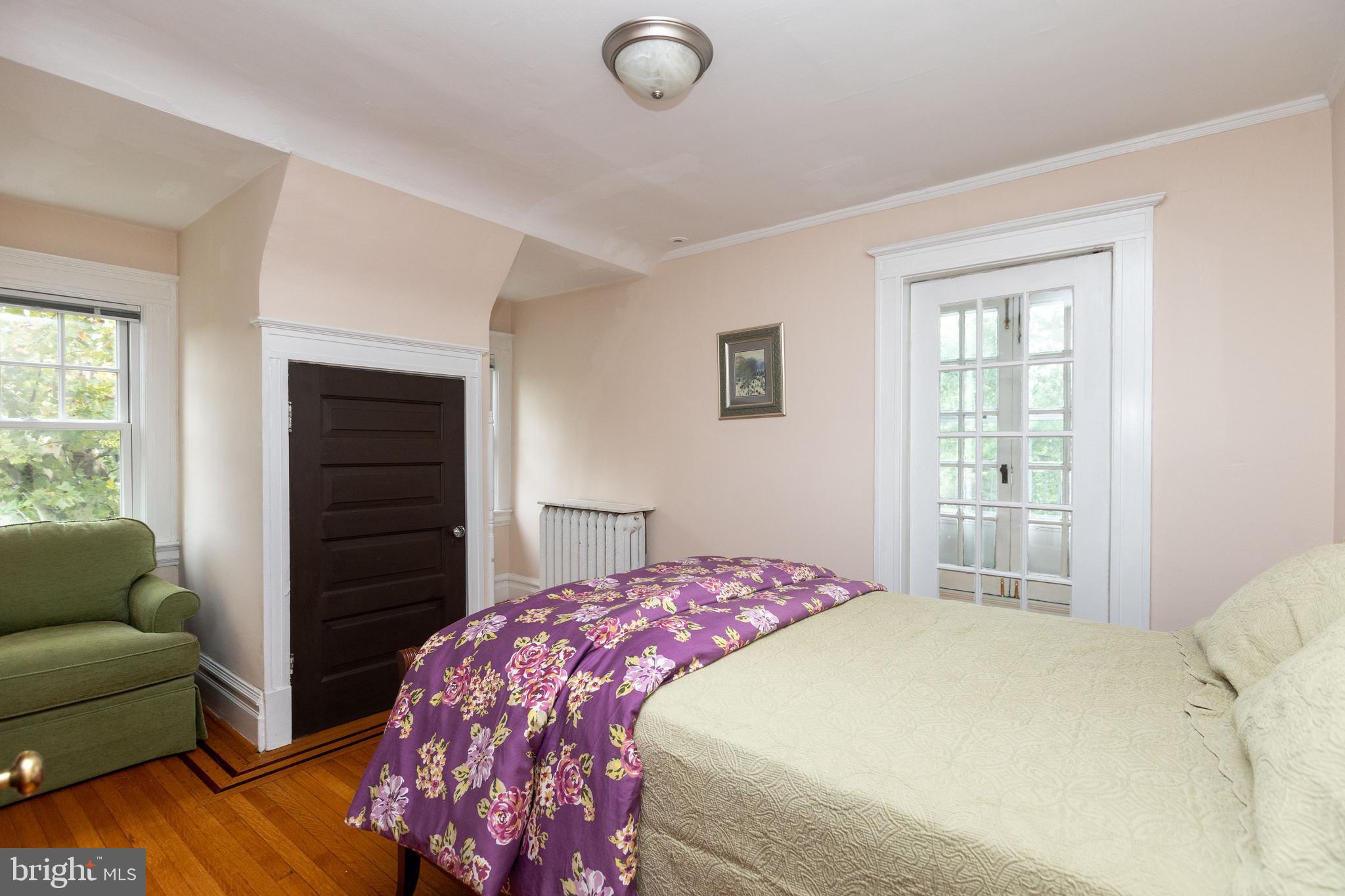 4511 Roland Avenue Baltimore, MD 21210 - Photo 54 of 64 Bedroom six with balcony access