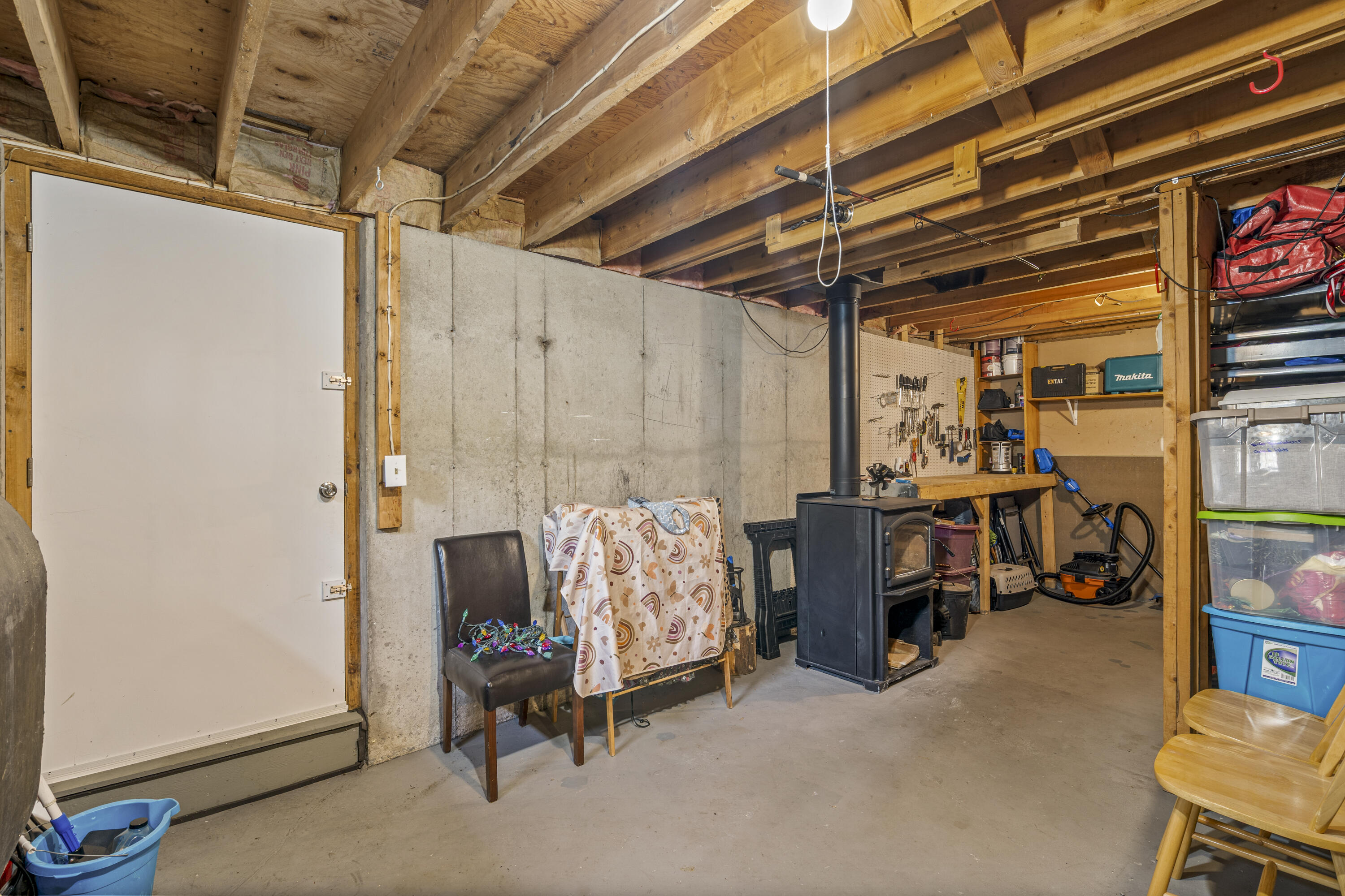 336 Pope Road, Unit 3 Windham, ME 04062 - Photo 27 of 28 Basement / Wood Stove