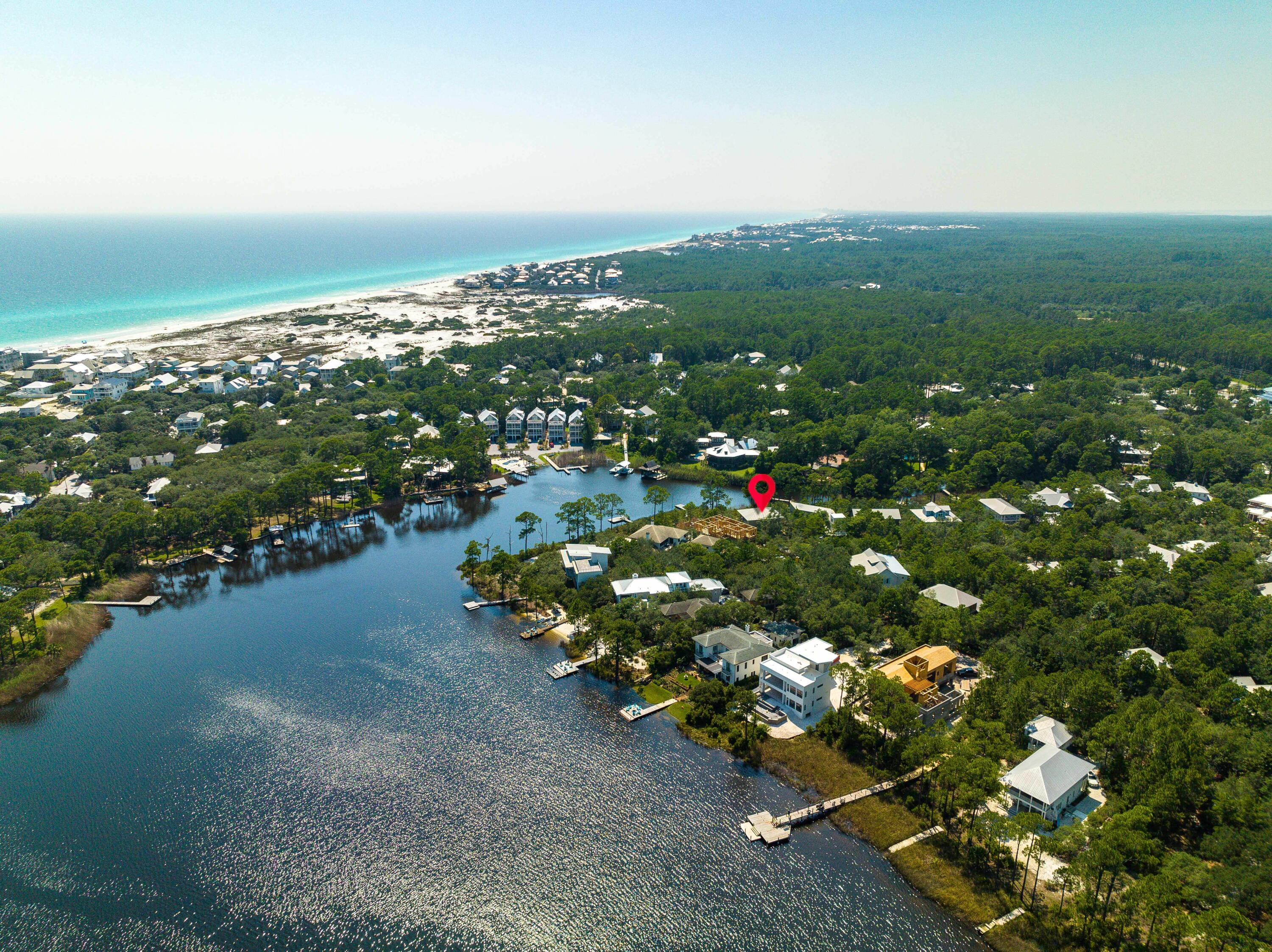 267 Wilderness Way Santa Rosa Beach, FL 32459 - Photo 67 of 71 267 Wilderness Way Aerial Marked-7