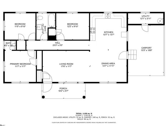 $219,900 | 203 Maple Park Drive, Williamston, SC 29697