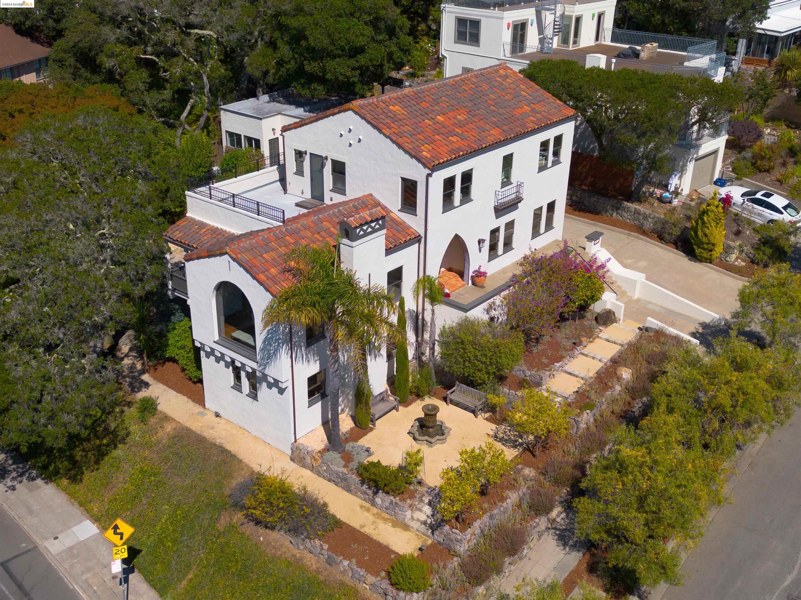 501 Santa Barbara Road Berkeley, CA 94707 - Photo 1 of 1 an aerial view of a house with a yard