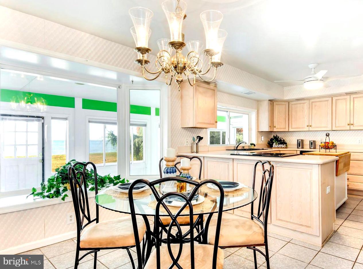 3202 Bennett Point Road Queenstown, MD 21658 - Photo 22 of 49 Continuing Casual Dining Area with Water View
