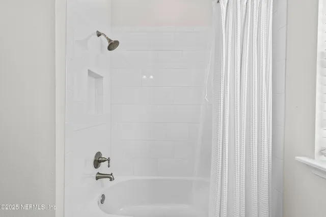 a close up of a bathtub