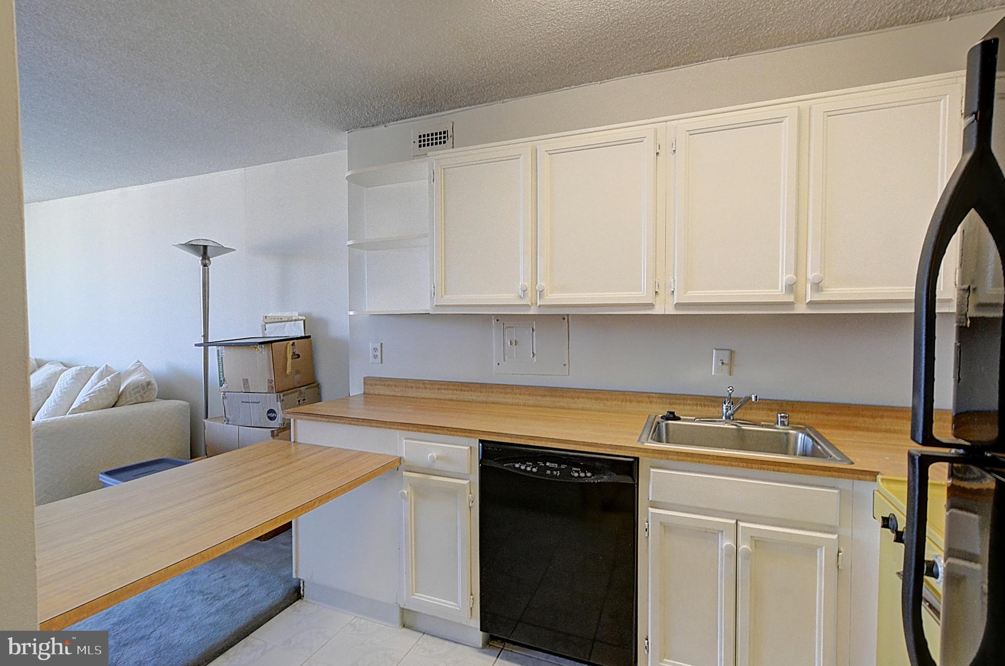 5225 Pooks Hill Road, Unit 1717S Bethesda, MD 20814 - Photo 8 of 12 a kitchen with a sink and cabinets