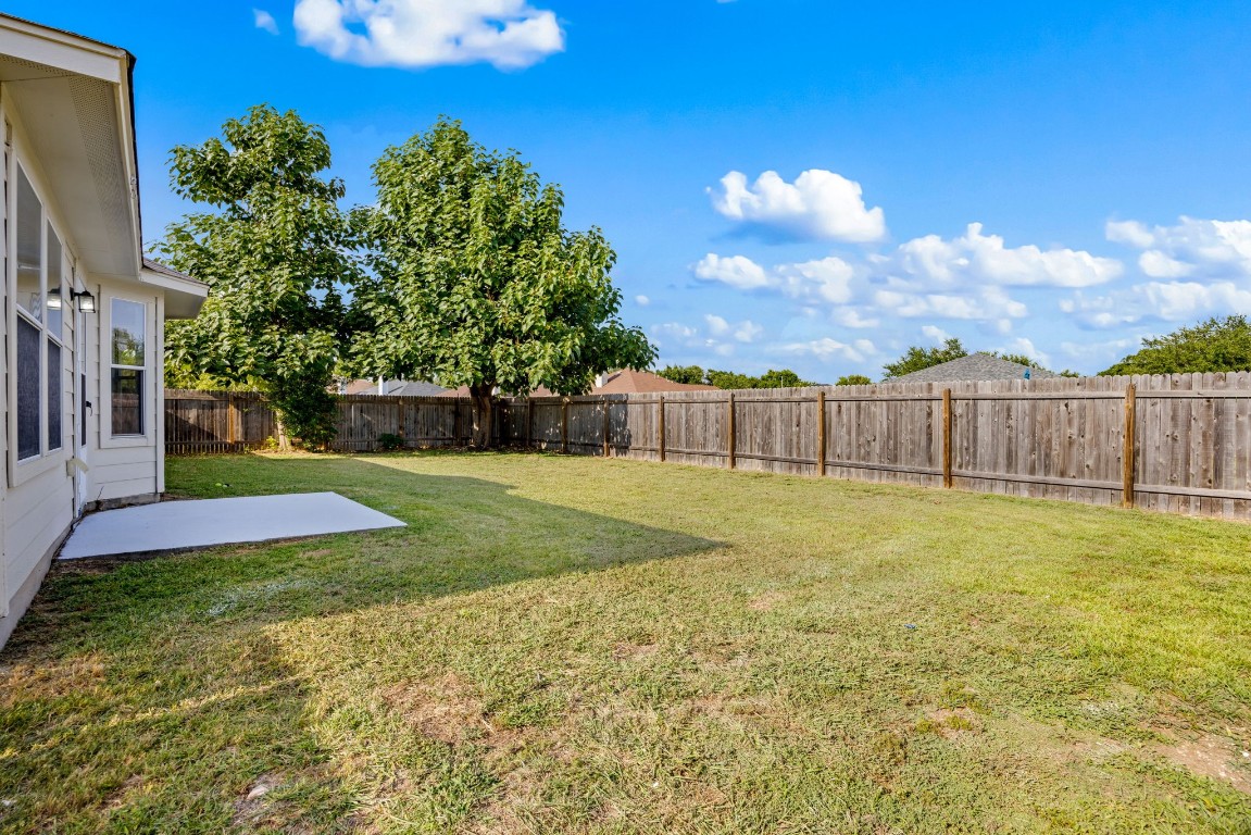 1323 Anna Palm Way Round Rock, TX 78665 - Photo 25 of 29 a view of a yard with a house