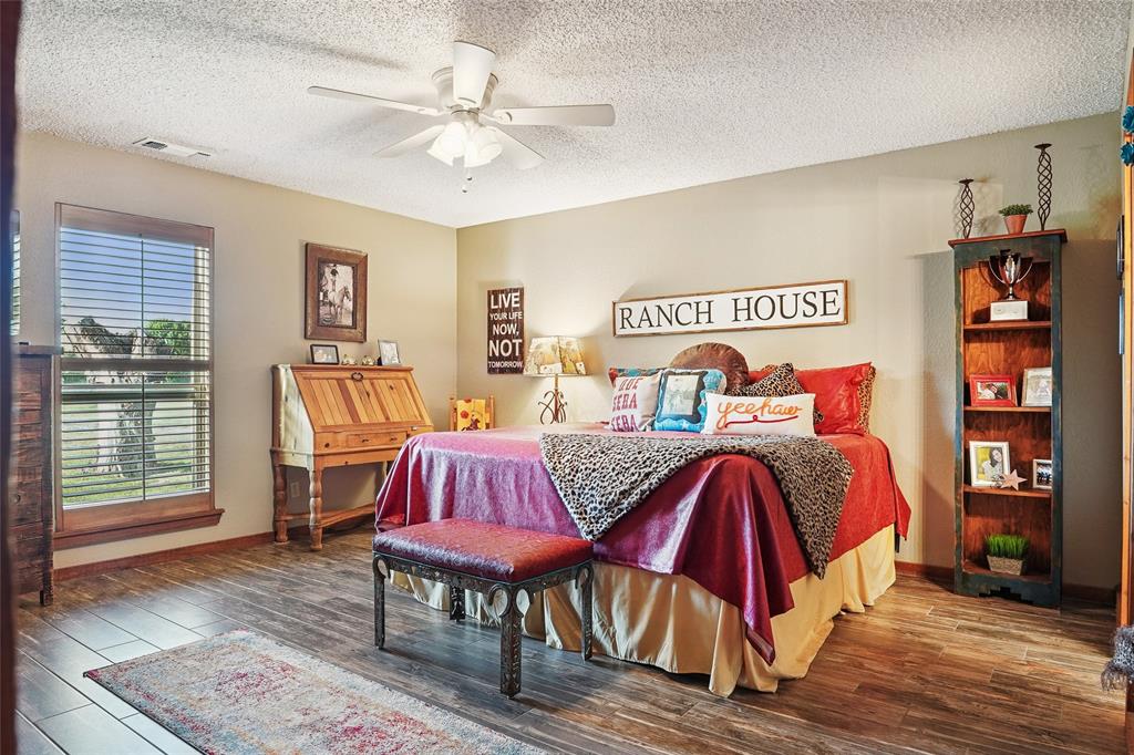 3030 Wager Road Flower Mound, TX 75028 - Photo 27 of 40 Spacious room featuring wood-finish flooring, neutral-toned walls, and a ceiling fan