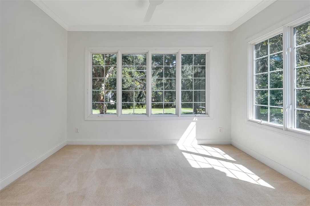 155 Limeburn Trail St. Simons Island, GA 31522 - Photo 20 of 29 Sun Room with great view of golf course