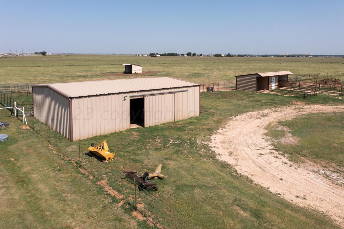 7670 West Cemetery Road Canyon, TX 79015 - Photo 54 of 65 7670_W_Cemetery_078_Aerial_Barn