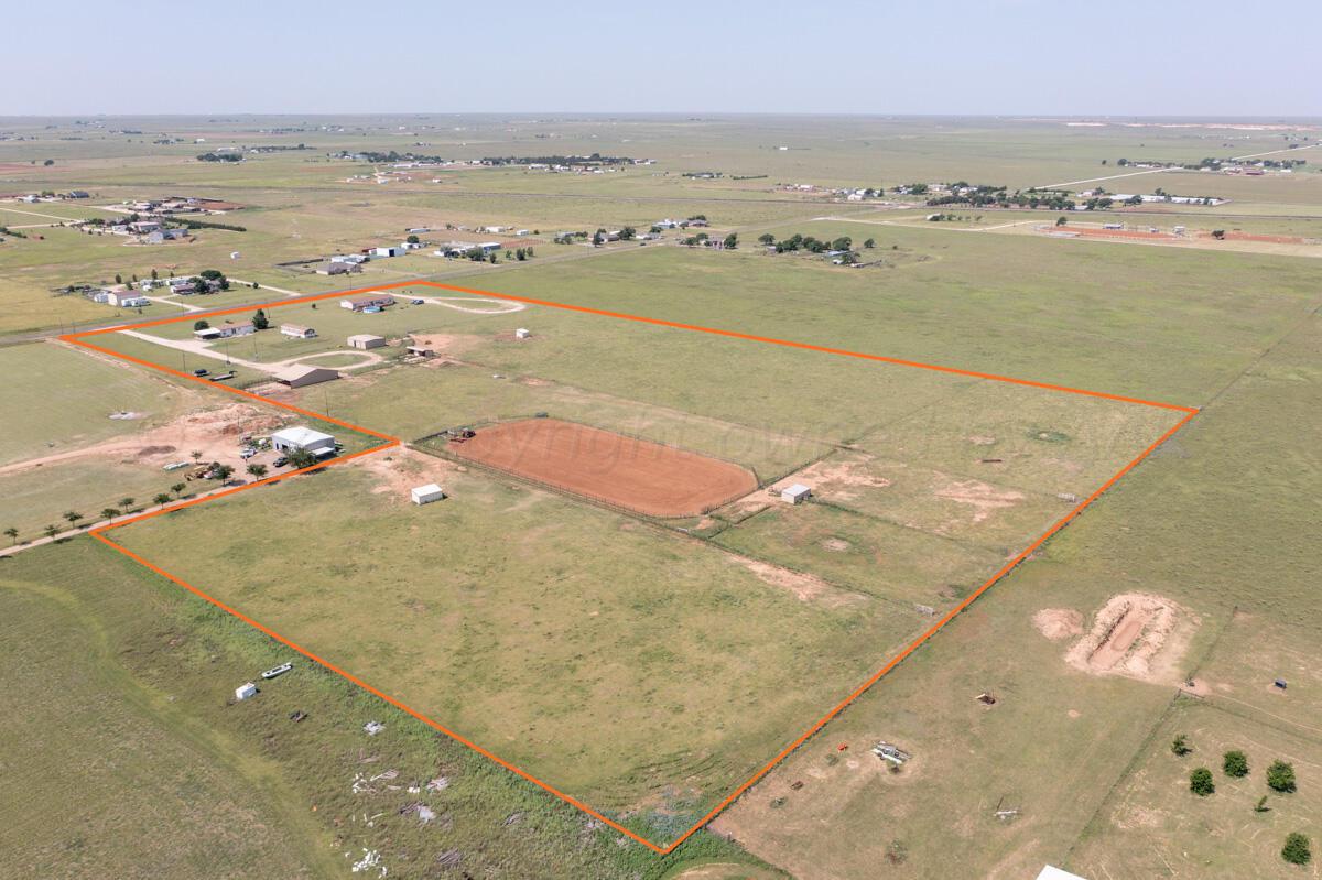 7670 West Cemetery Road Canyon, TX 79015 - Photo 7 of 65 7670_W_Cemetery_083_Aerial_Outline