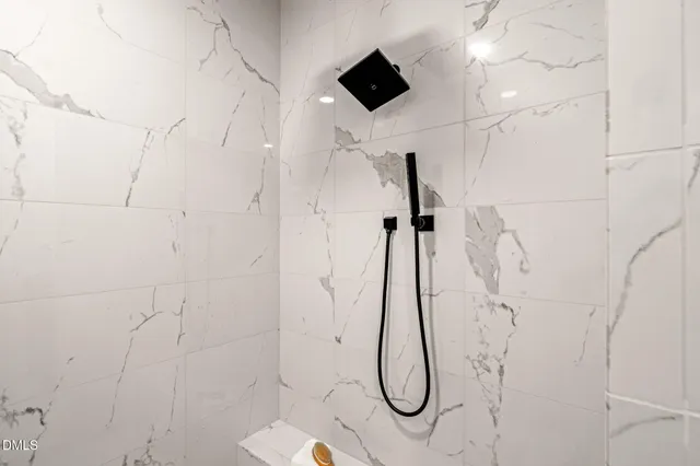 a view of balcony with furniture