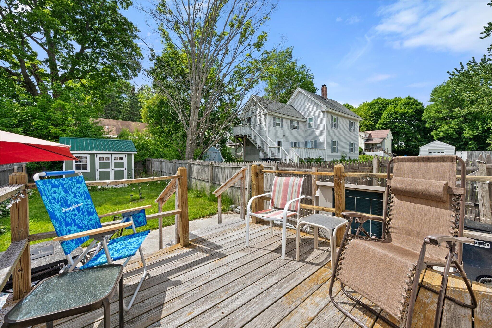 342 Grove Street Bangor, ME 04401 - Photo 25 of 35 26-Back Deck