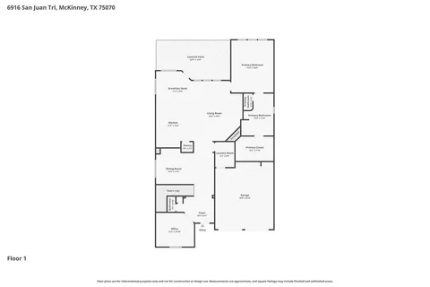 $660,000 | 6916 San Juan Trail, McKinney, TX 75070