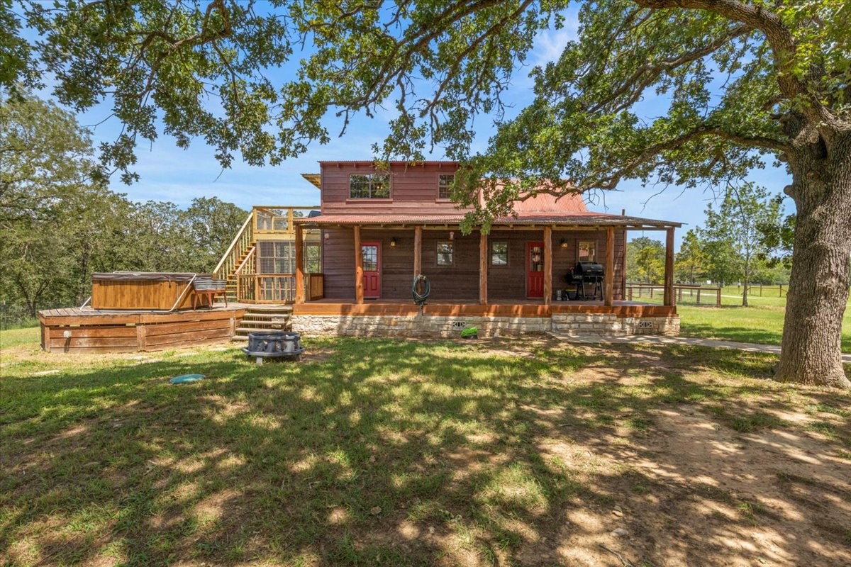 414 Walnut Creek Road Bastrop, TX 78602 - Photo 19 of 39 Rear View