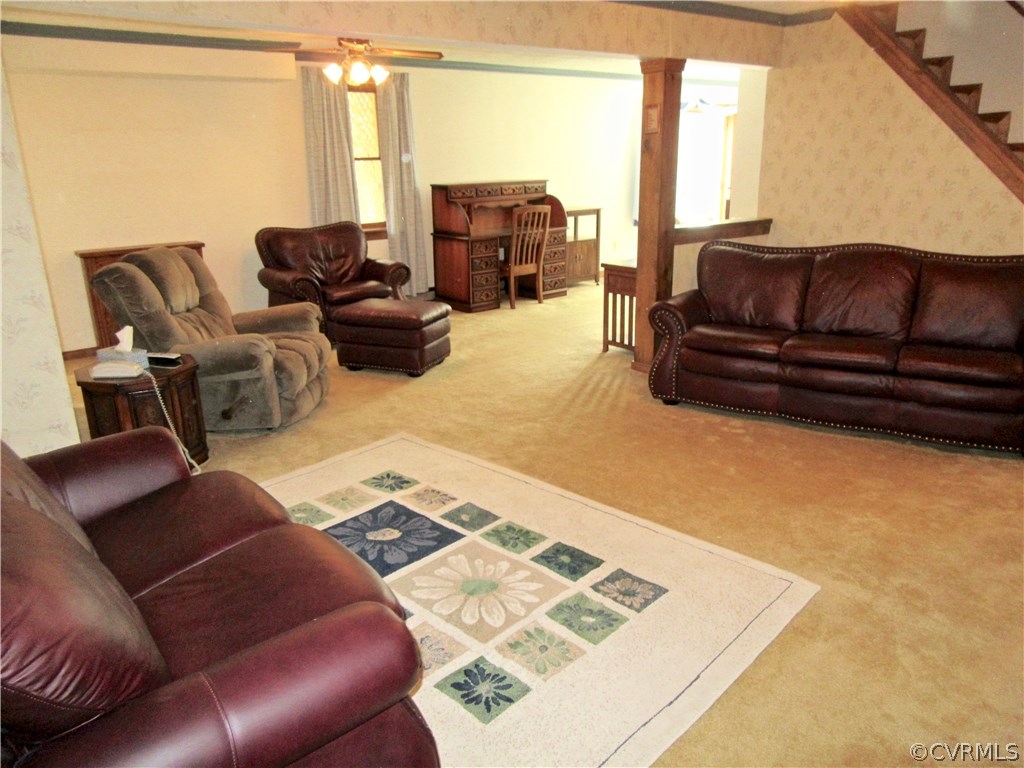 6627 Sycamore Road Quinton, VA 23141 - Photo 15 of 25 The Spacious Downstairs Family Room is complimente