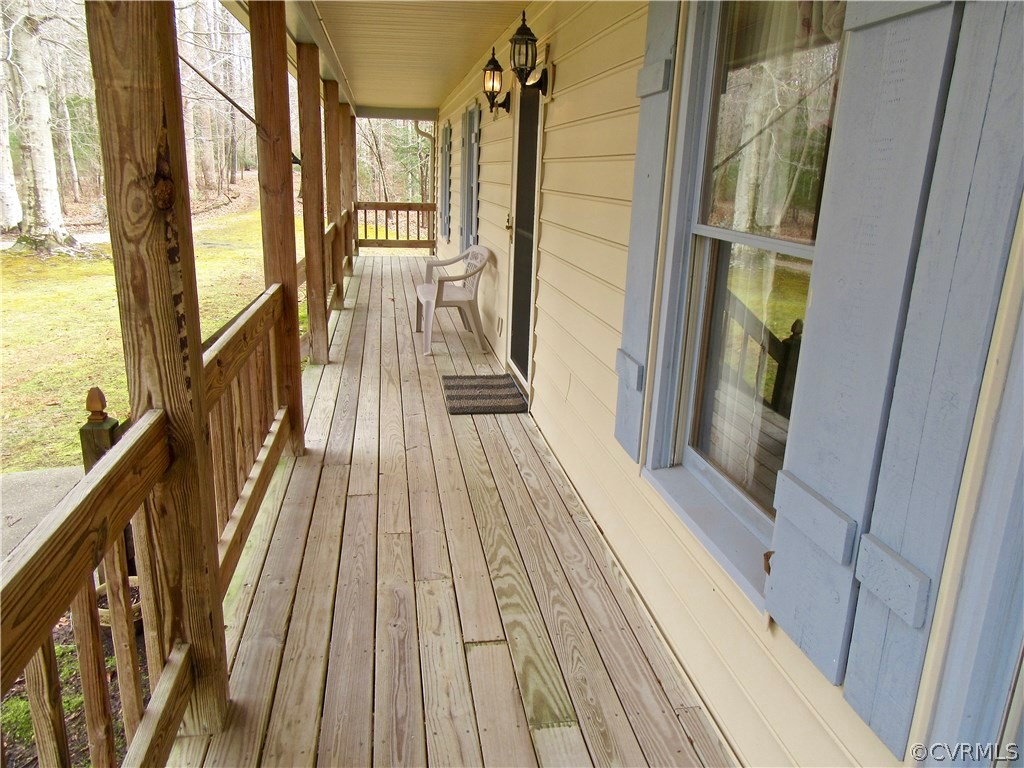 6627 Sycamore Road Quinton, VA 23141 - Photo 20 of 25 Full Covered Front Porch measures 46x5 has Outdoor